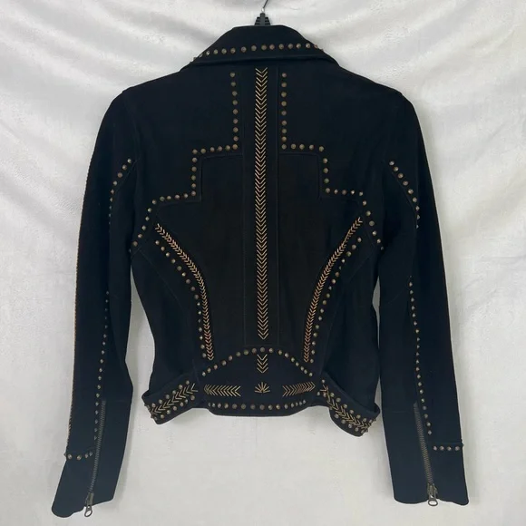 Nasty Gal Suede Moto Jacket - Picture 9 of 11